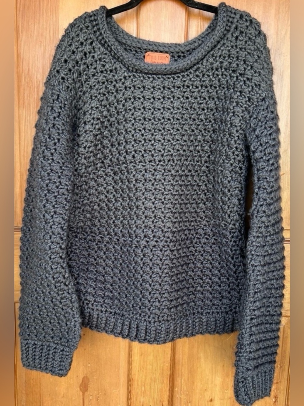 Handknit Heavy Chunky Sweater